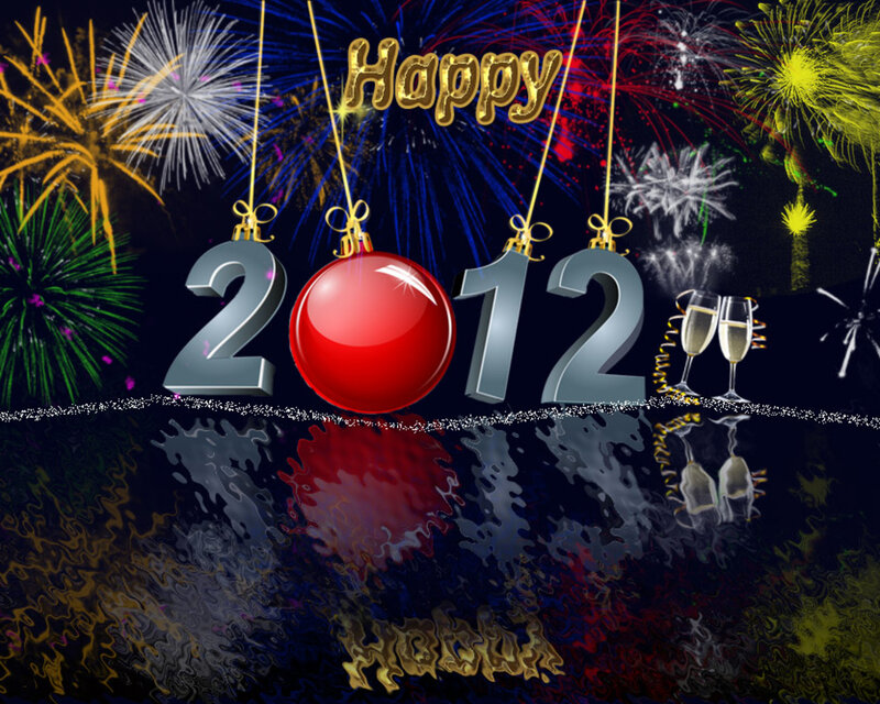 2012 New Year Celebration — Black