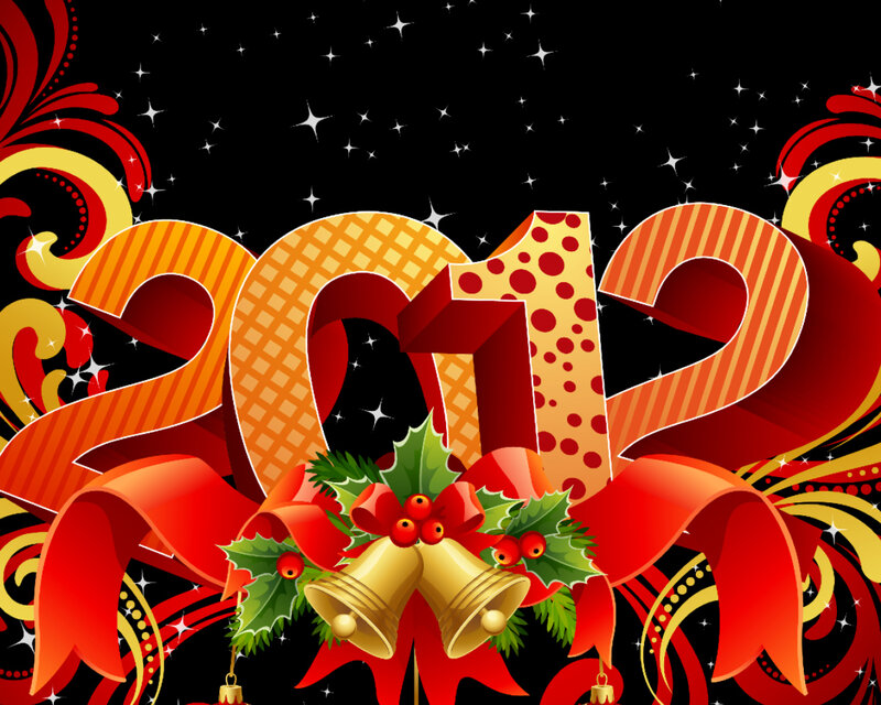 2012 New Year Decoration — Red