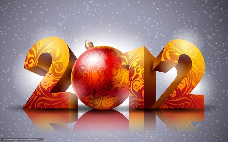 2012 New Year decoration