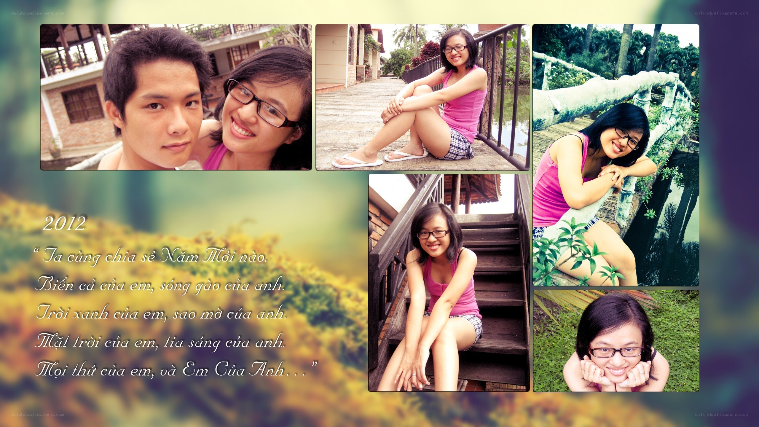2012 photo collage
