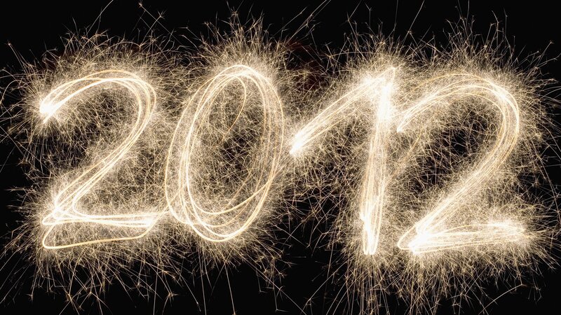 2012 sparkler celebration