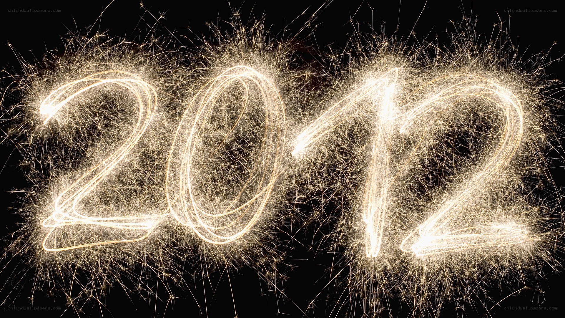 2012 sparkler celebration