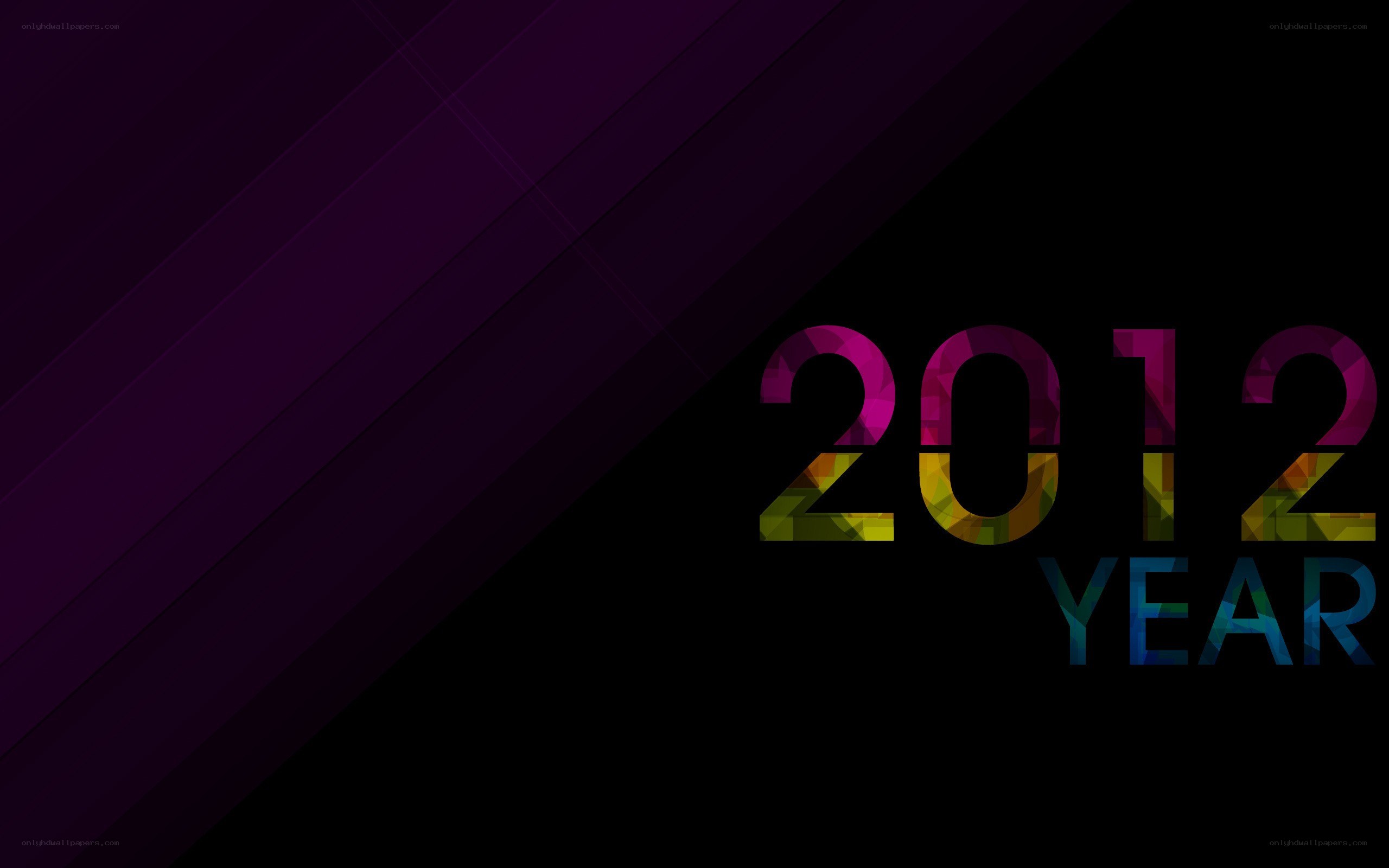 2012 year graphic