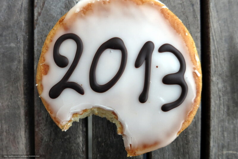 2013 donut on wood