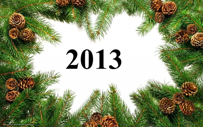 2013 holiday frame