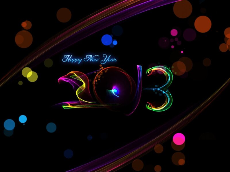 2013 New Year Design — Black
