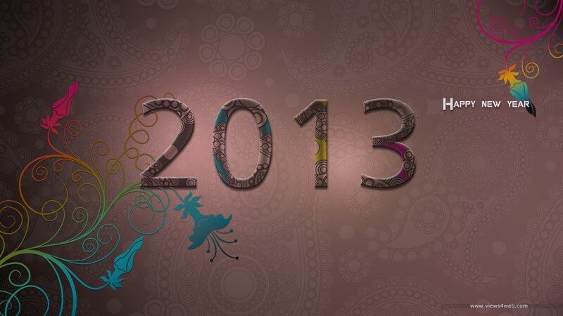 2013 New Year Design — Brown