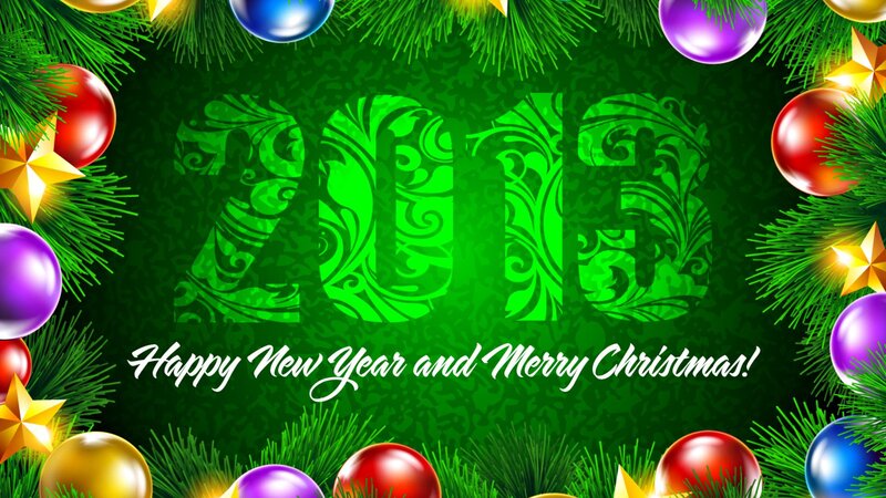 2013 New Year Greeting — Green
