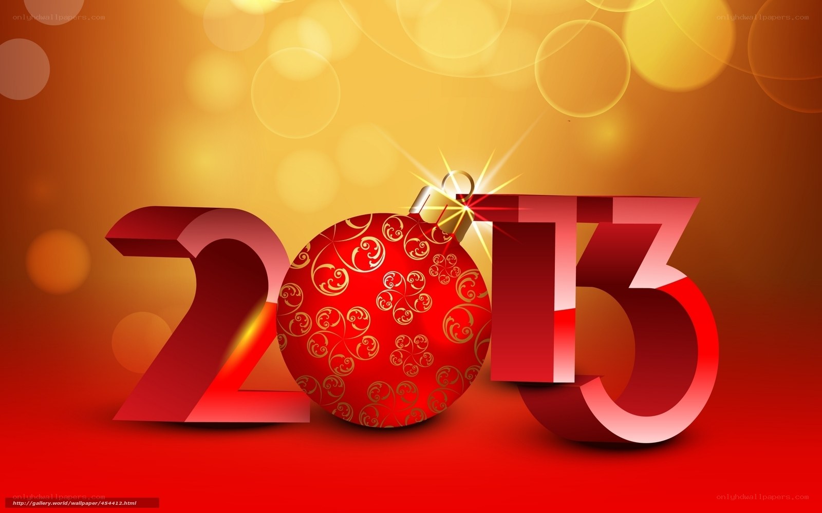 2013 New Year greeting