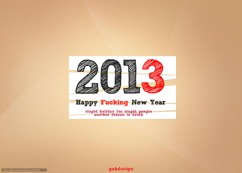 2013 New Year's greeting