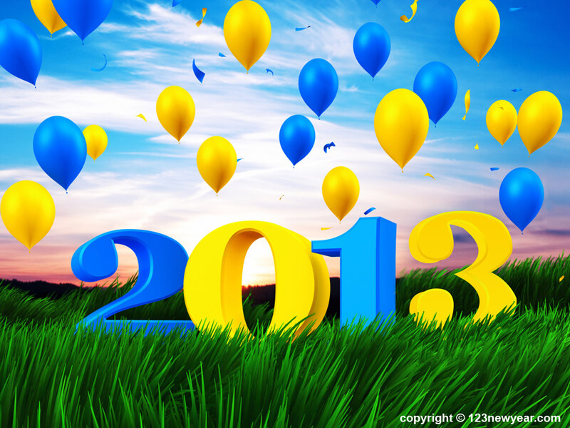 2013 Numbers in Grass — Blue