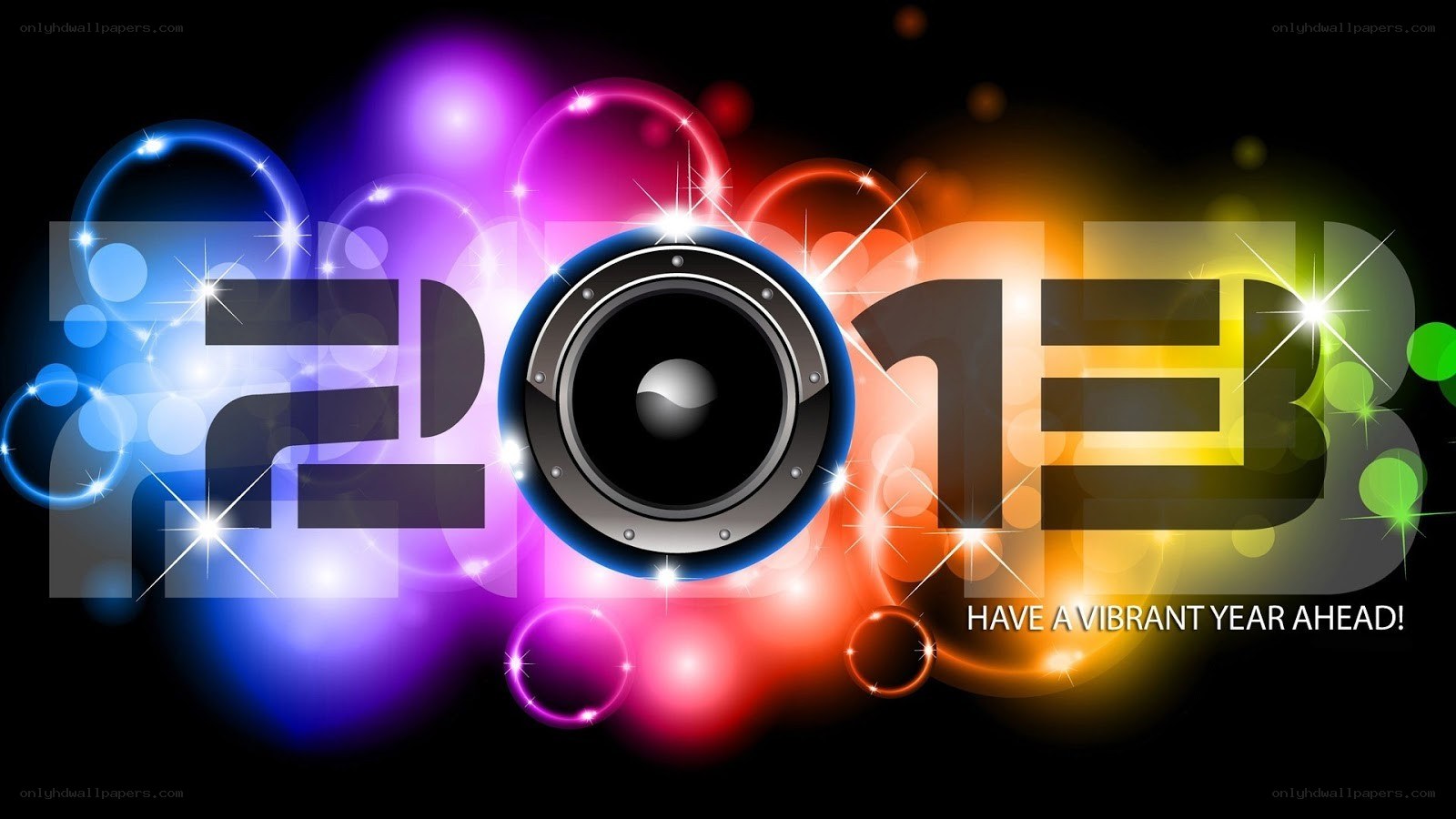 2013 vibrant year greeting