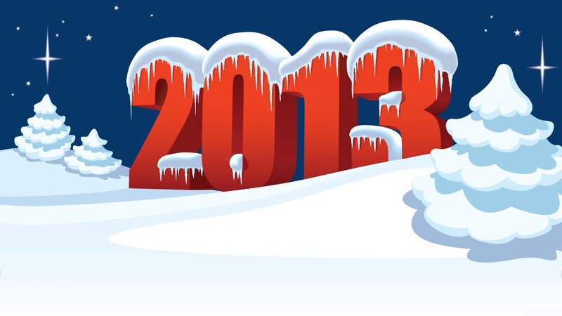 2013 winter holiday scene