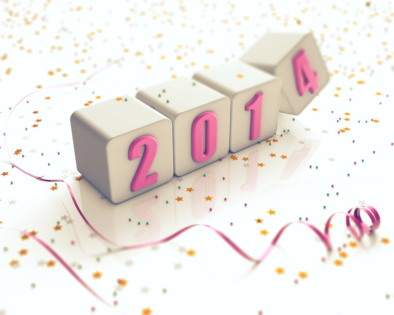 2014 Blocks with Confetti