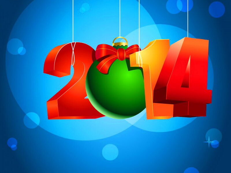 2014 Holiday Decoration — Blue