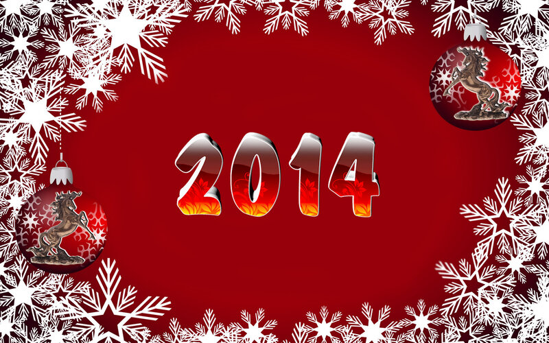 2014 New Year Design — Red