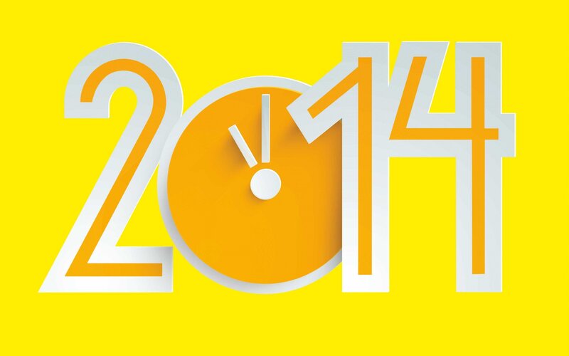 2014 New Year Design — Yellow