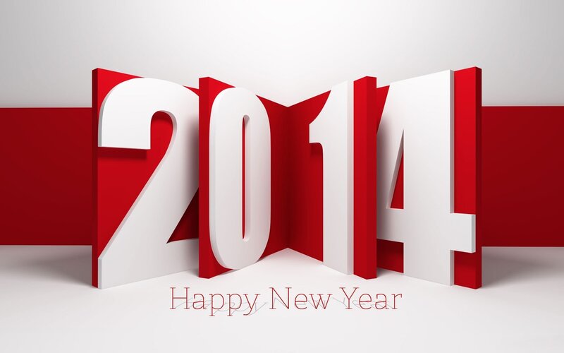 2014 New Year Numbers