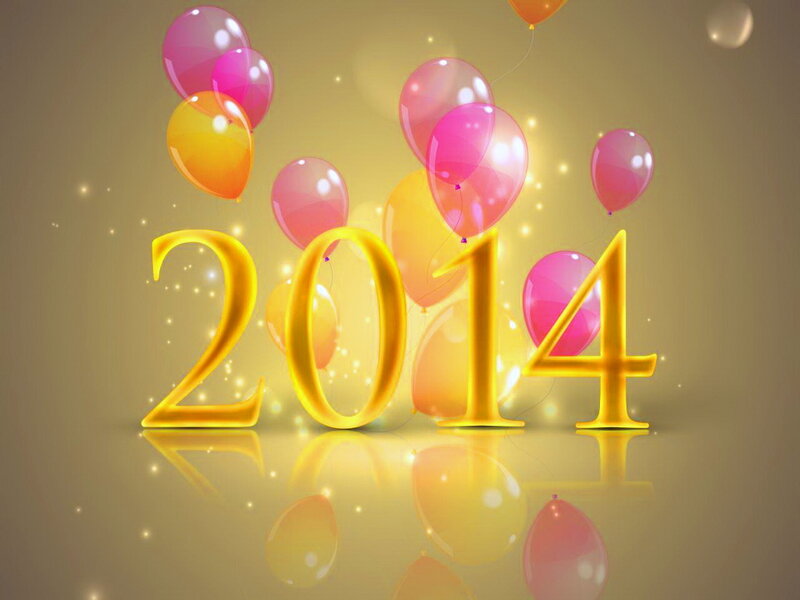 2014 Numbers with Balloons