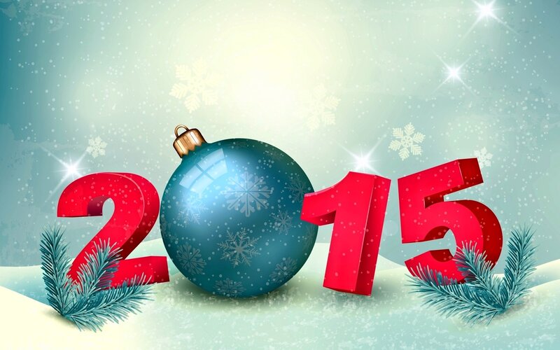 2015 Christmas Decoration — Red