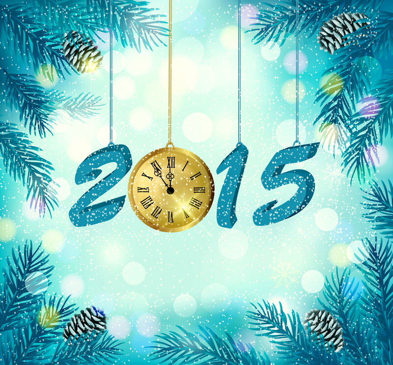 2015 Clock Decoration