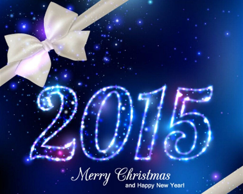 2015 Holiday Greeting — Blue