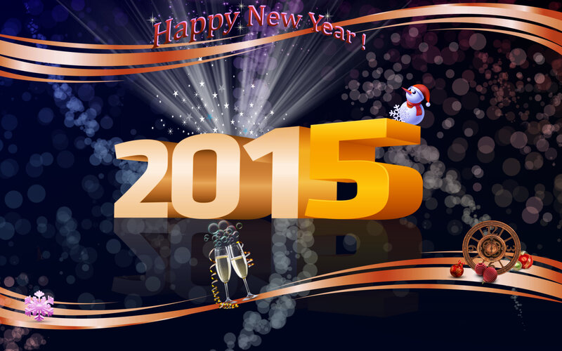 2015 New Year Celebration — Gold