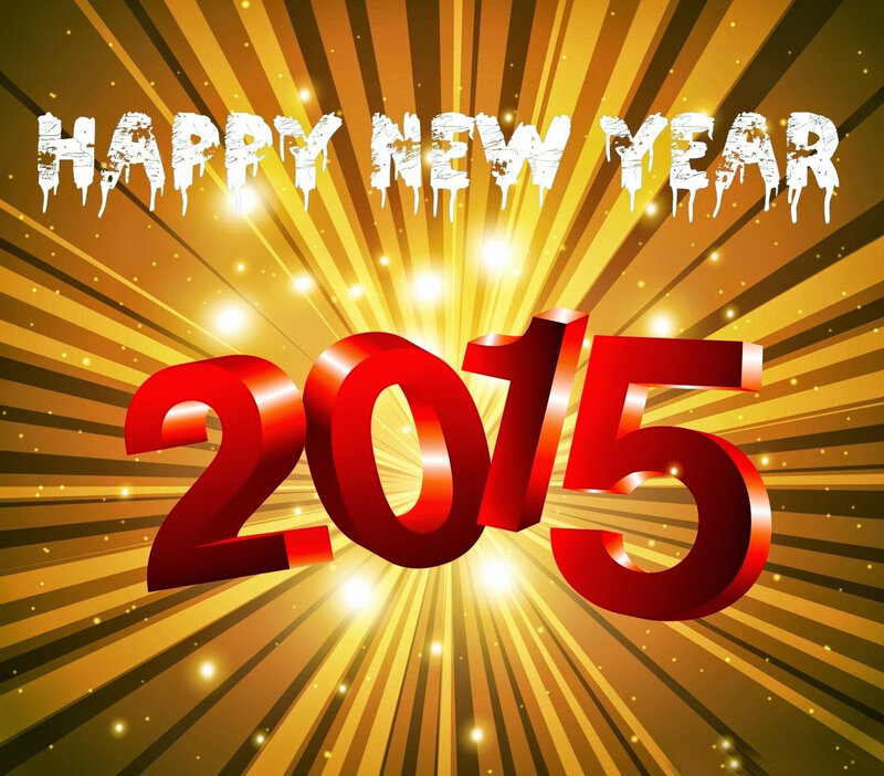 2015 New Year Graphic — Red