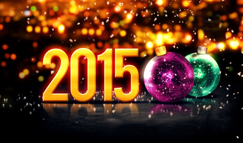 2015 Numbers and Ornaments
