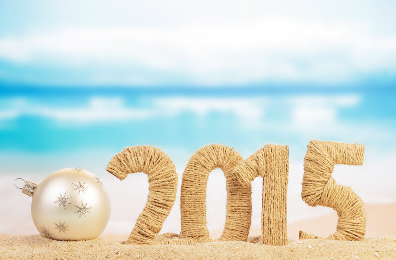 2015 Numbers on Beach — Beige