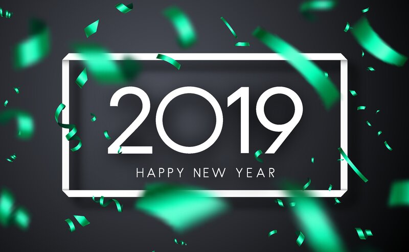 2019 New Year Graphic