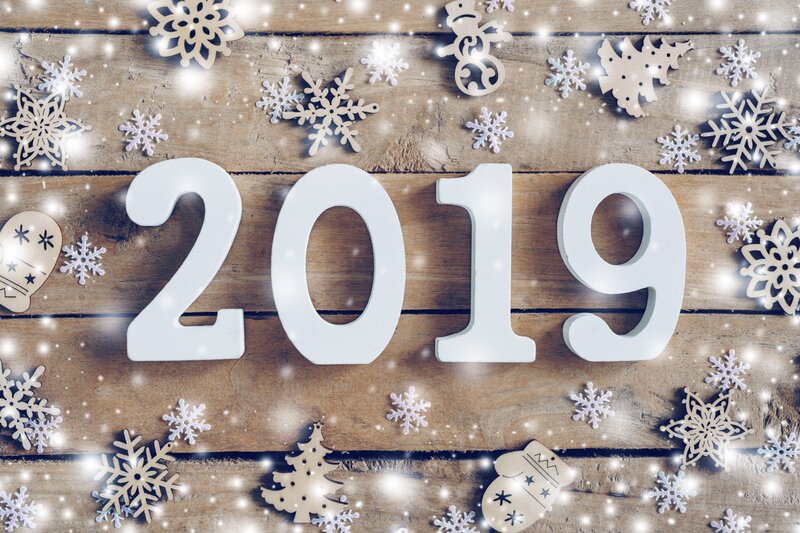 2019 Numbers on Wood
