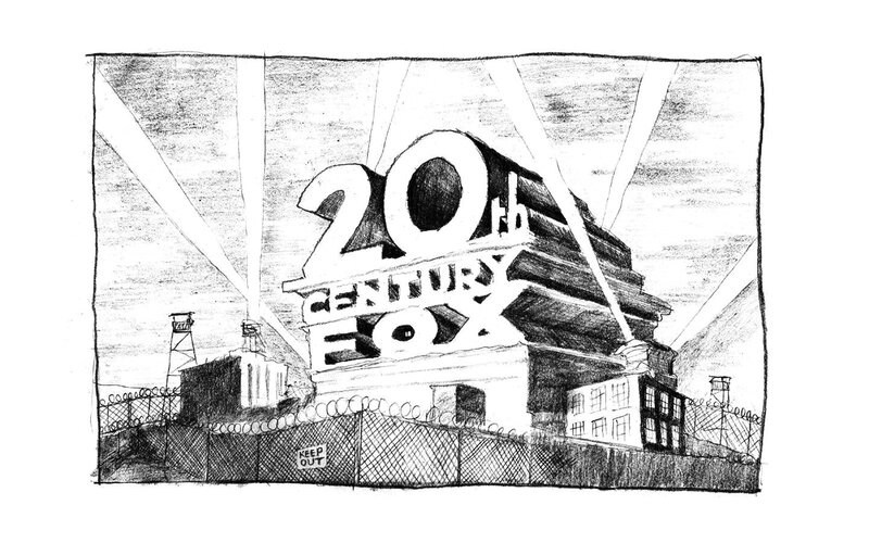 20th Century Fox Logo — Black