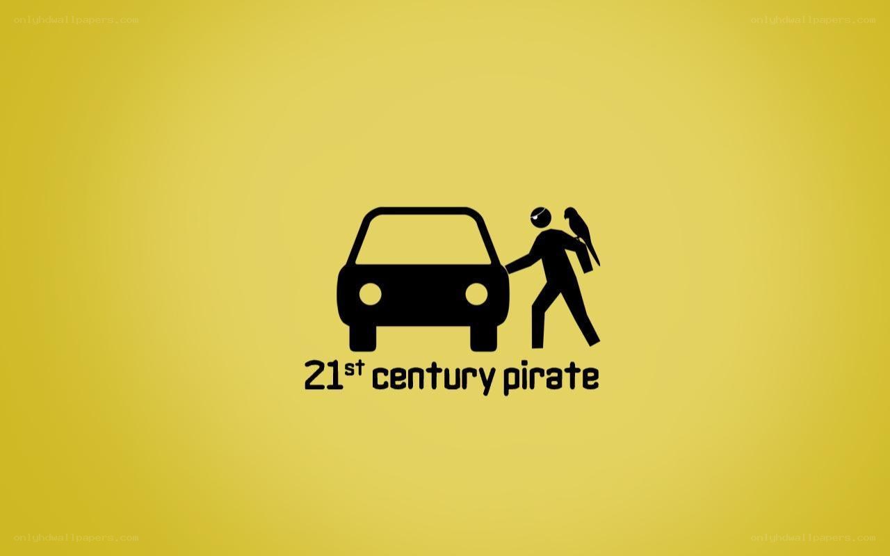21st century pirate logo