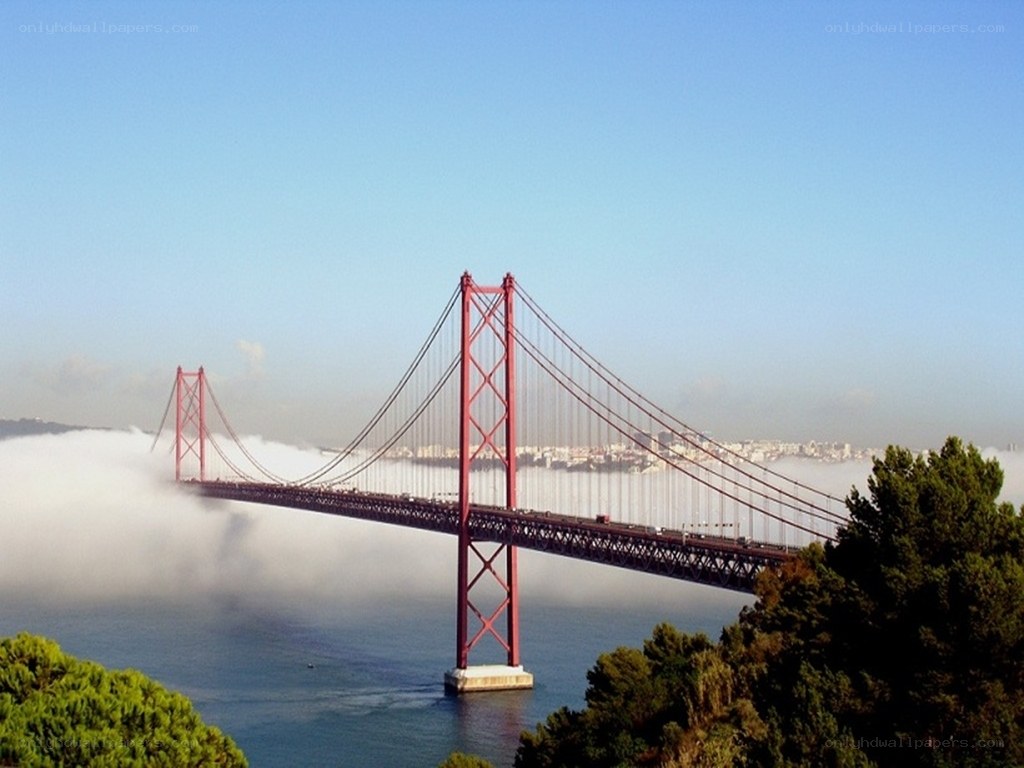 25 de Abril Bridge in Lisbon