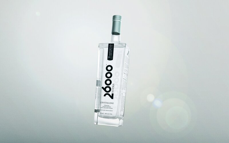 26000 Vodka Bottle