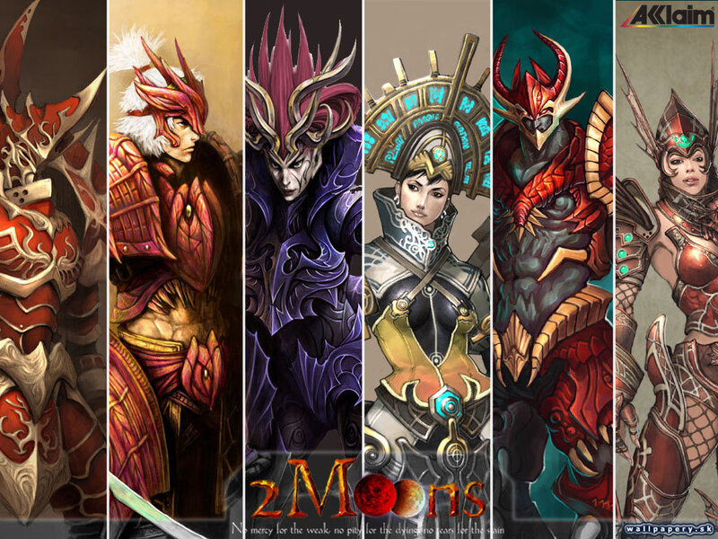 2Moons game character art