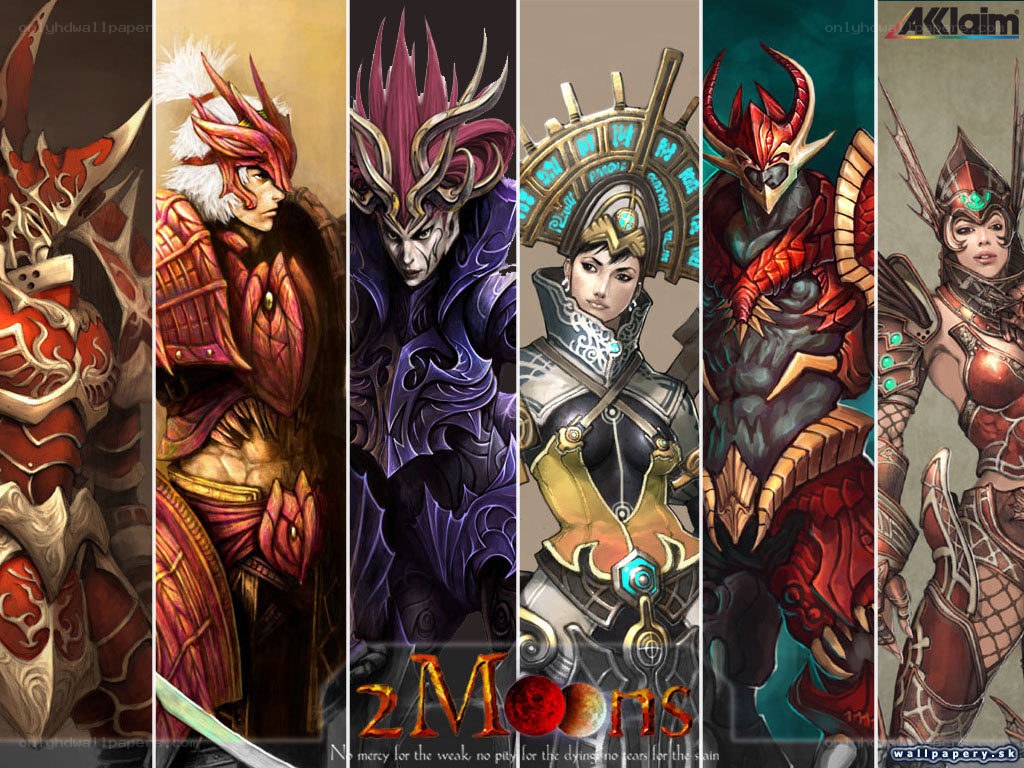2Moons game character art