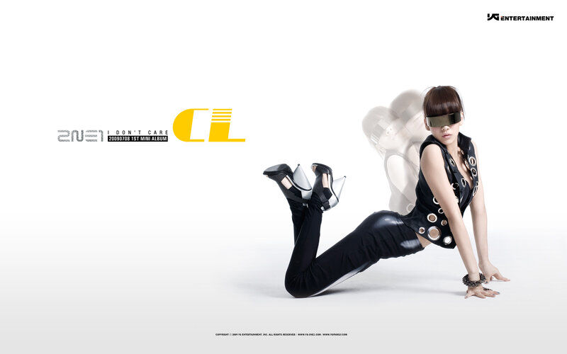 2NE1 I Don't Care album cover