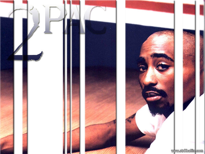 2Pac behind bars