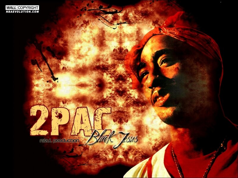 2Pac Black Jesus artwork