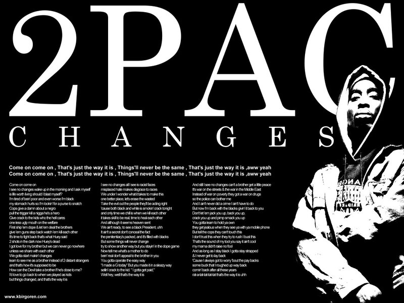 2Pac Changes lyrics