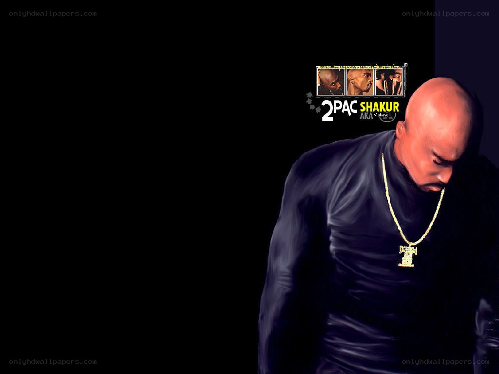 2Pac Shakur portrait