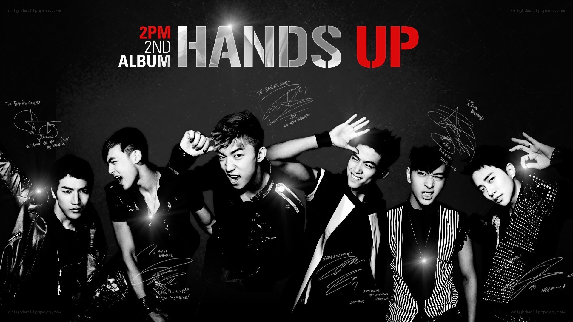 2PM Hands Up album cover