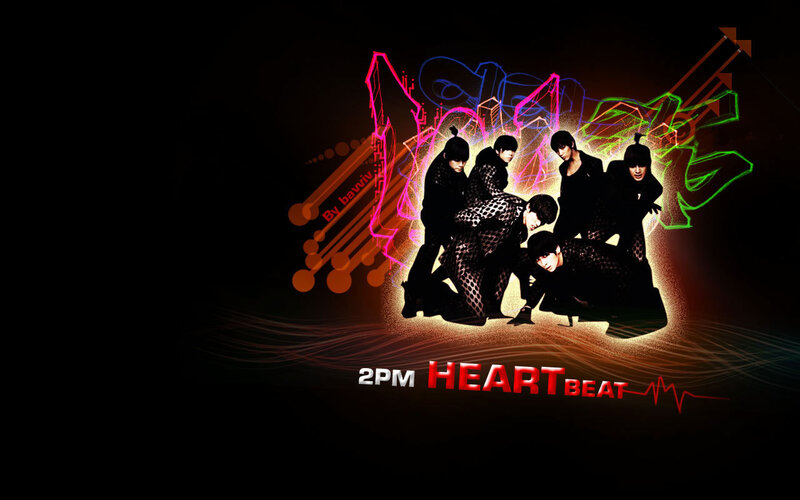 2PM Heartbeat promotional art