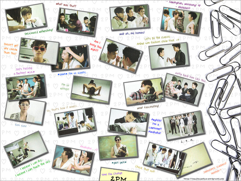 2PM photo collage