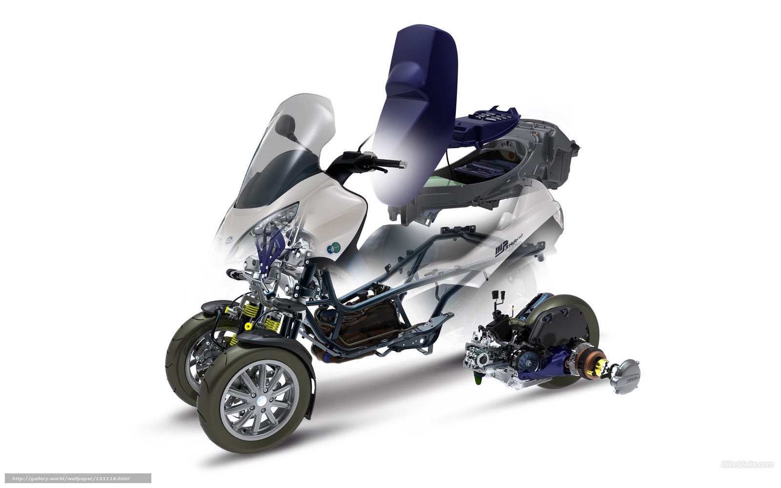 3-wheeled scooter concept