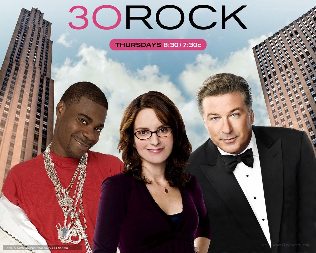 30 Rock TV show poster