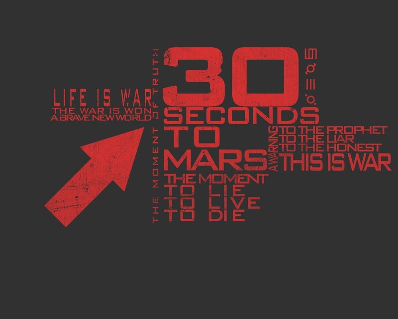 30 Seconds to Mars promotional art