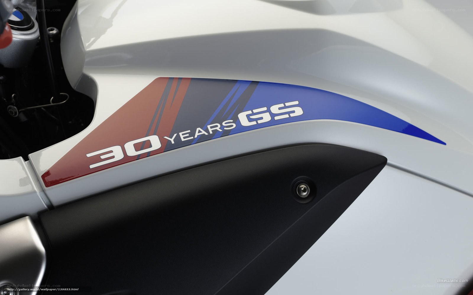 30 Years GS motorcycle decal